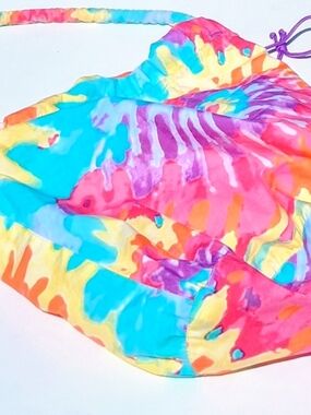 American Girl Julie Colorful Tie-Dye Drawstring Bag For Girls/Women